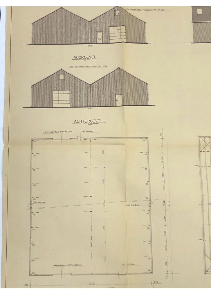 Konstrukcja Hala magazynowa / budynek gospodarczy 20x45 wzmacniania