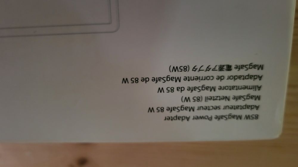 APPLE 85W MagSafe Power Adapter