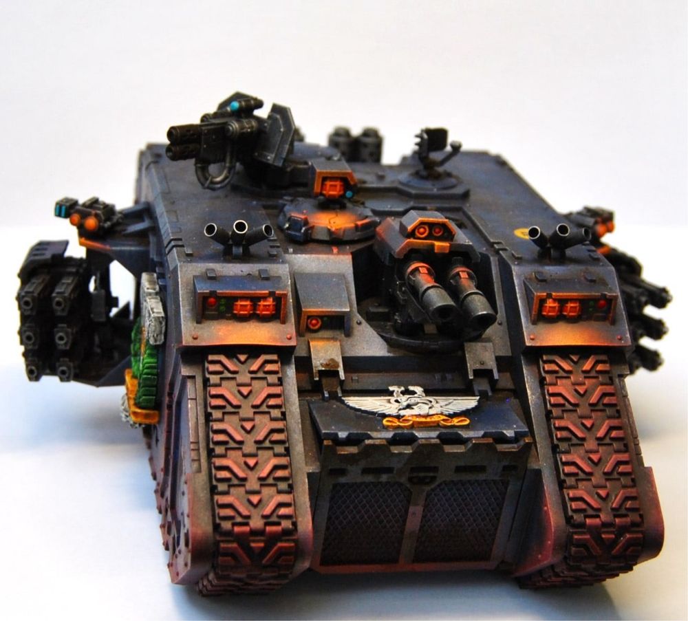 Druk 3d Warhammer 40k Space Marines Land Raider Reedemer hohby mini