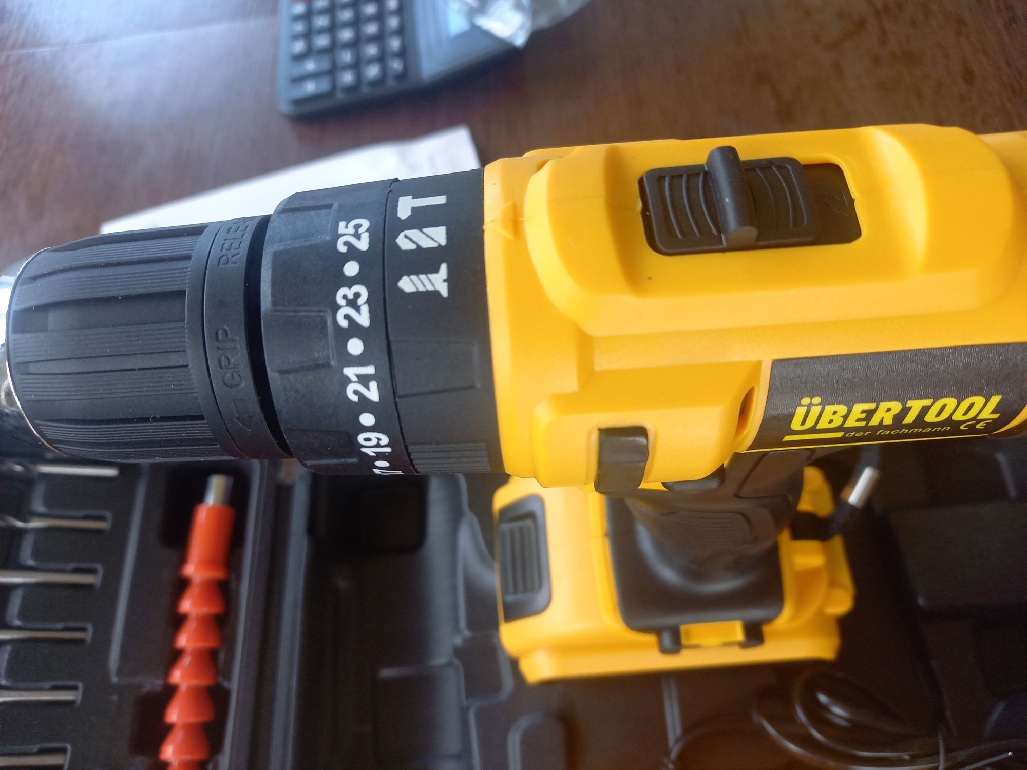 Wkrętarka Niemiecka 21v UBERTOOL 2X AKU 3Ah