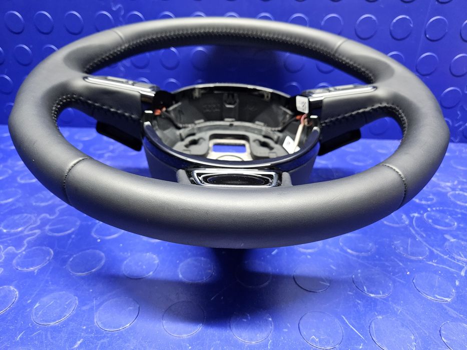 KIEROWNICA skórzana multifunkcyjna AUDI A5 8T A4 B8 lift łopatki OEM