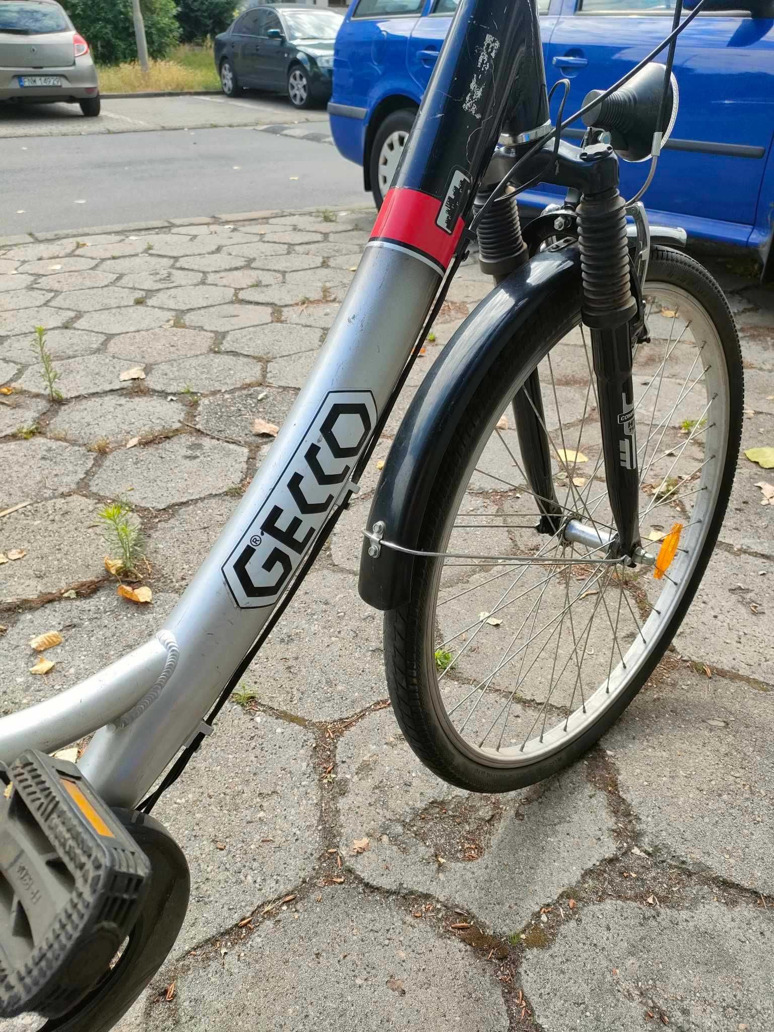 Aluminiowy rower damski GECCO 26'' 7 BIEGÓW