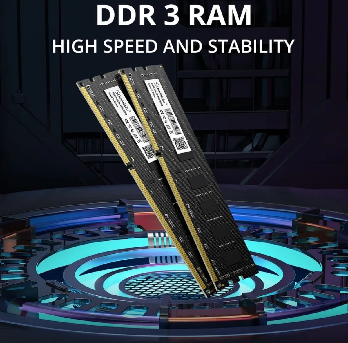 Оперативна на комп'ютер DDR3-8GB-1600MHz