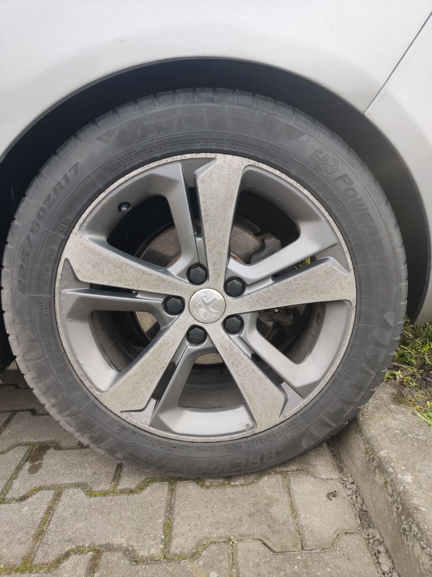 Koła felgi aluminiowe 225/50/17r PEUGEOT 308 II T9, 508, 3008 II