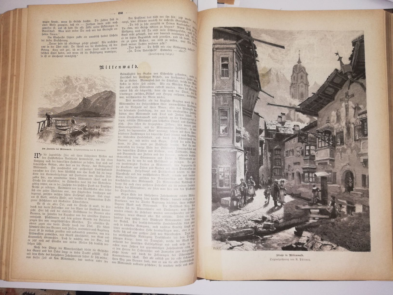 Gartenlaube 1888.Czasopismo. Drzeworyty