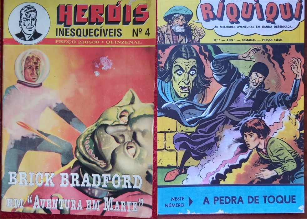 Flash Gordon; 5xInfinito; Jeff Hawke; Garth; Riquiqui; L Euripo Sunday