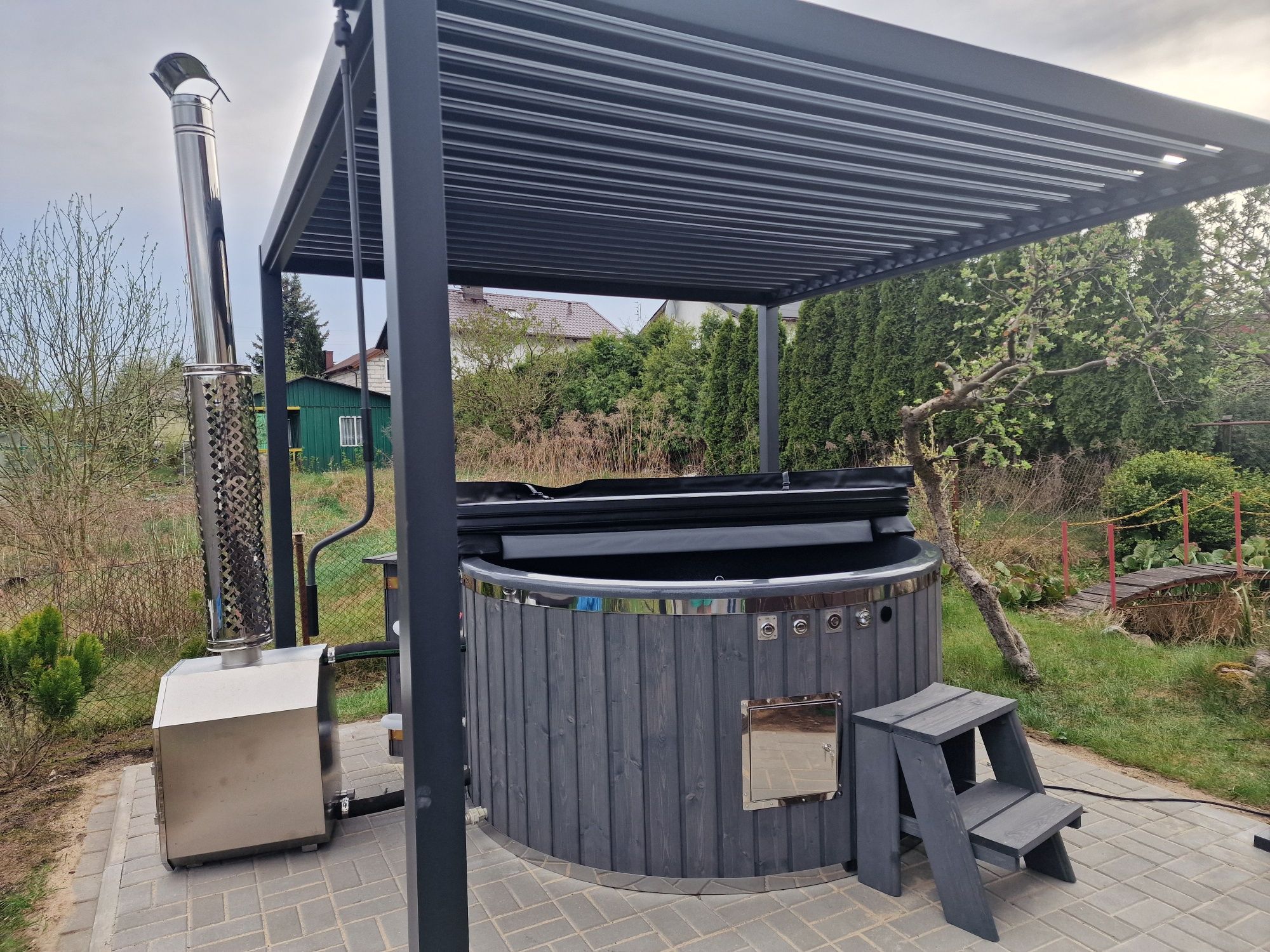 Jacuzzi ogrodowe