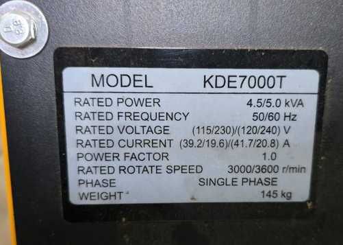 дизельний генератор 5 кв Covax 7000T Silent закритий з чистим синусом