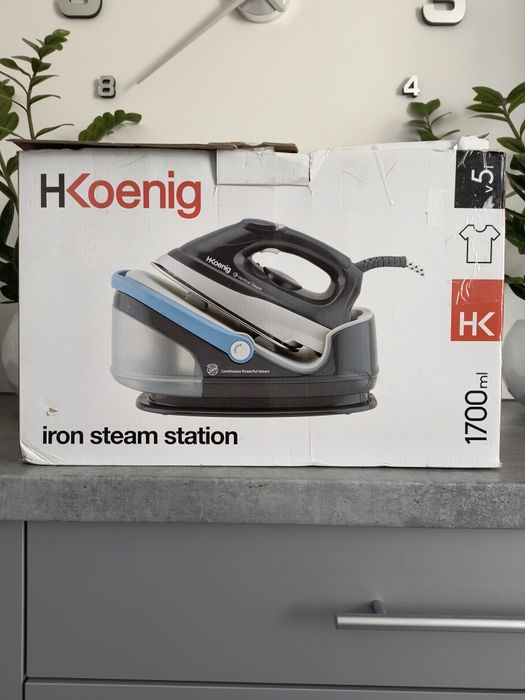 Żelazko ze stacją parową