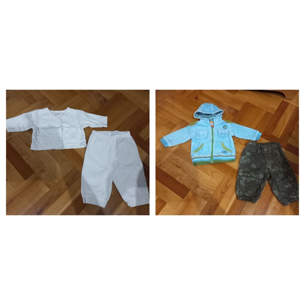 Paka ubrań 0-3 m-ce chłopiec 34szt 1