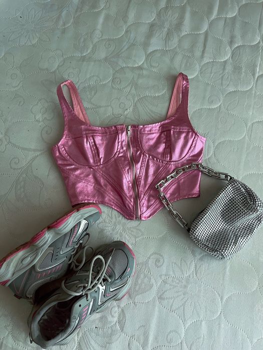 Яскравий топ-корсет