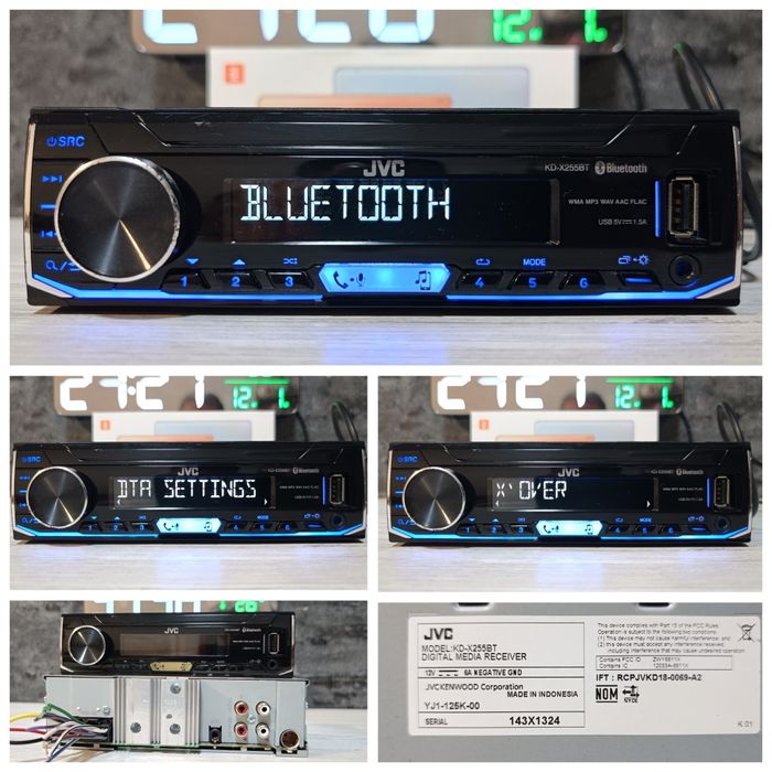 Процесорний JVC kd-r, kd-x ,kd-s/Bluetooth