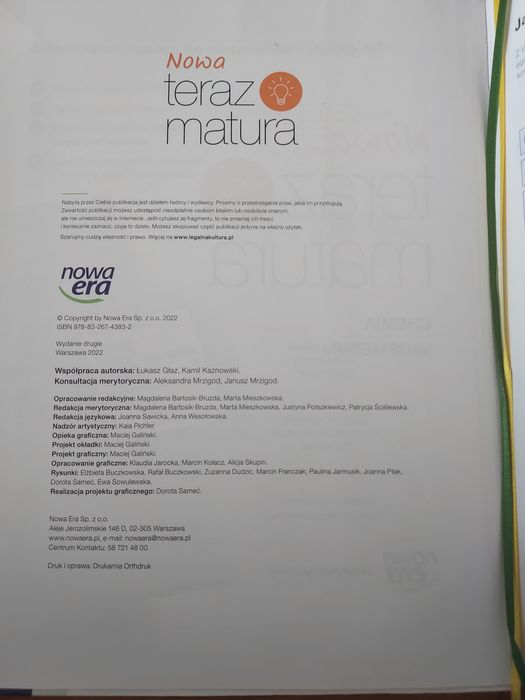 Vademecum Nowa teraz matura chemia