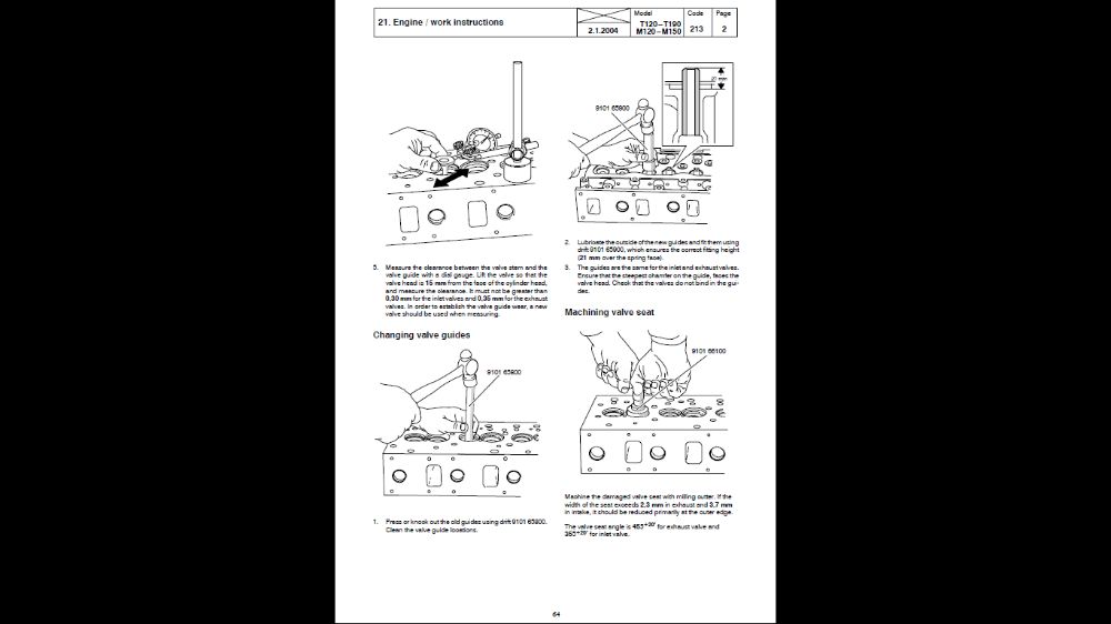 VALTRA M 120, M 130, M 150 instrukcja napraw