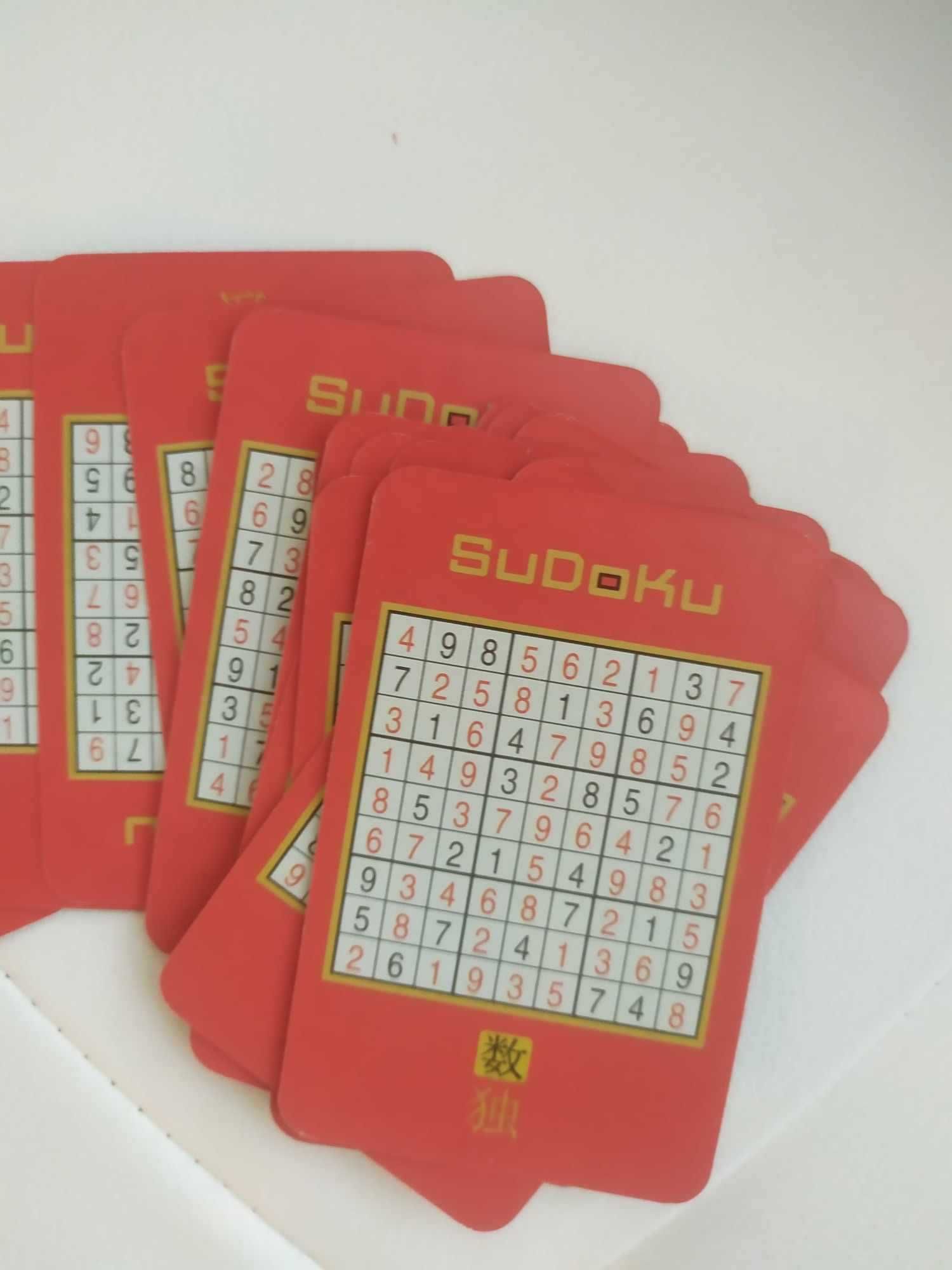 sudoku na kartach do gry