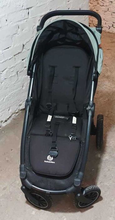 Wózek Spacerowy Petite&Mars Street+ Air Green/Black