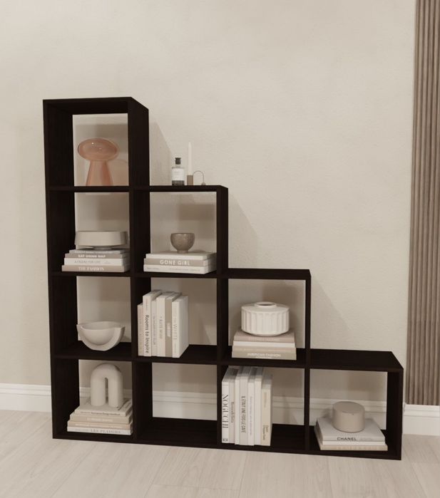 Деревʼяний стелаж шафа полиця етажерка Полка шкаф стеллаж этажерка