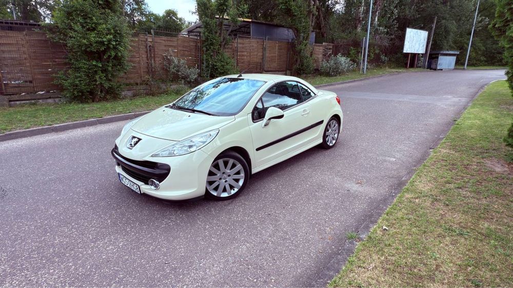 Peugeot 207 cc Cabrio benzyna/gaz AUTOMAT