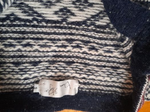 sweter 100% wełna tyrolski