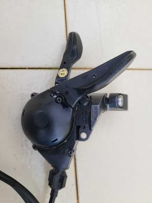 Conjunto desviador mais shifter SLX 3 mudanças