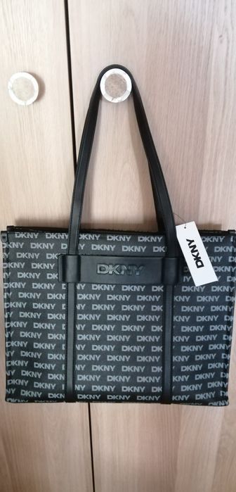 Torebka DKNY Shopperka skórzana
