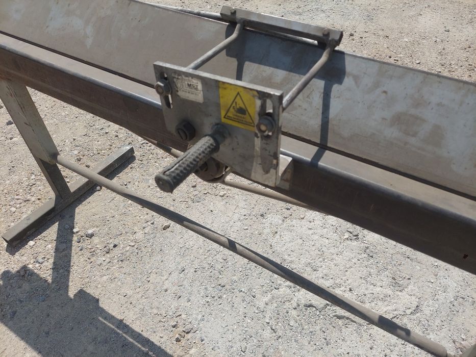 Giętarka Zaginarka Wyginarka Do Blachy 2,14m Nóż Nożyce Transport