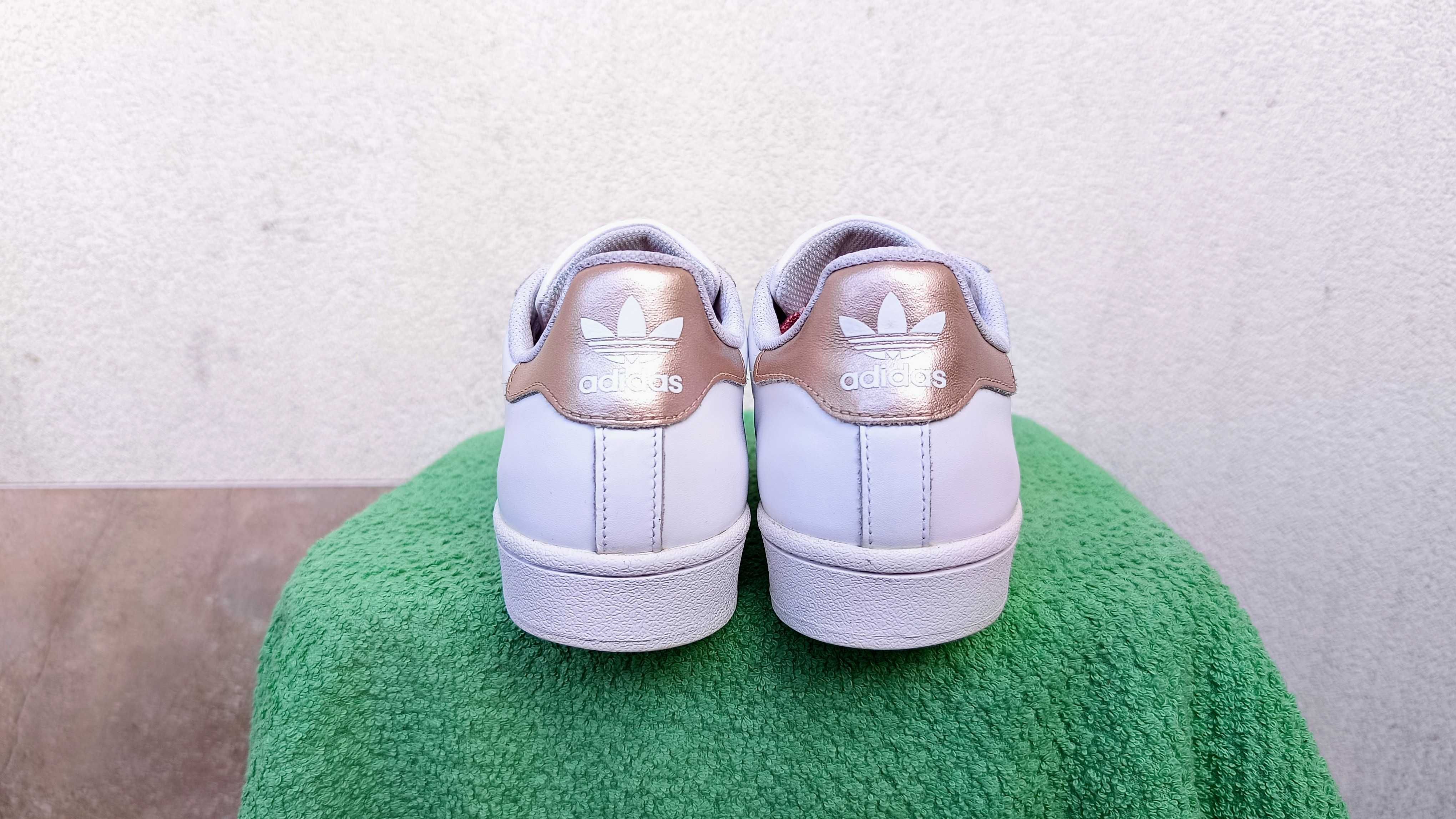 Damskie sneakersy ADIDAS SUPERSTAR r.39 1/3 skóra stan bardzo dobry