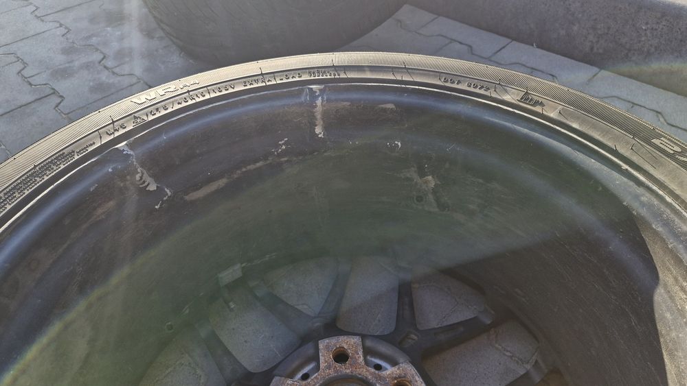 Комплект різношироких колес r19