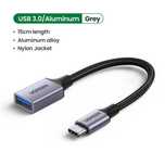 Ugreen Type-C to USB OTG кабель адаптер переходник USB 3.0