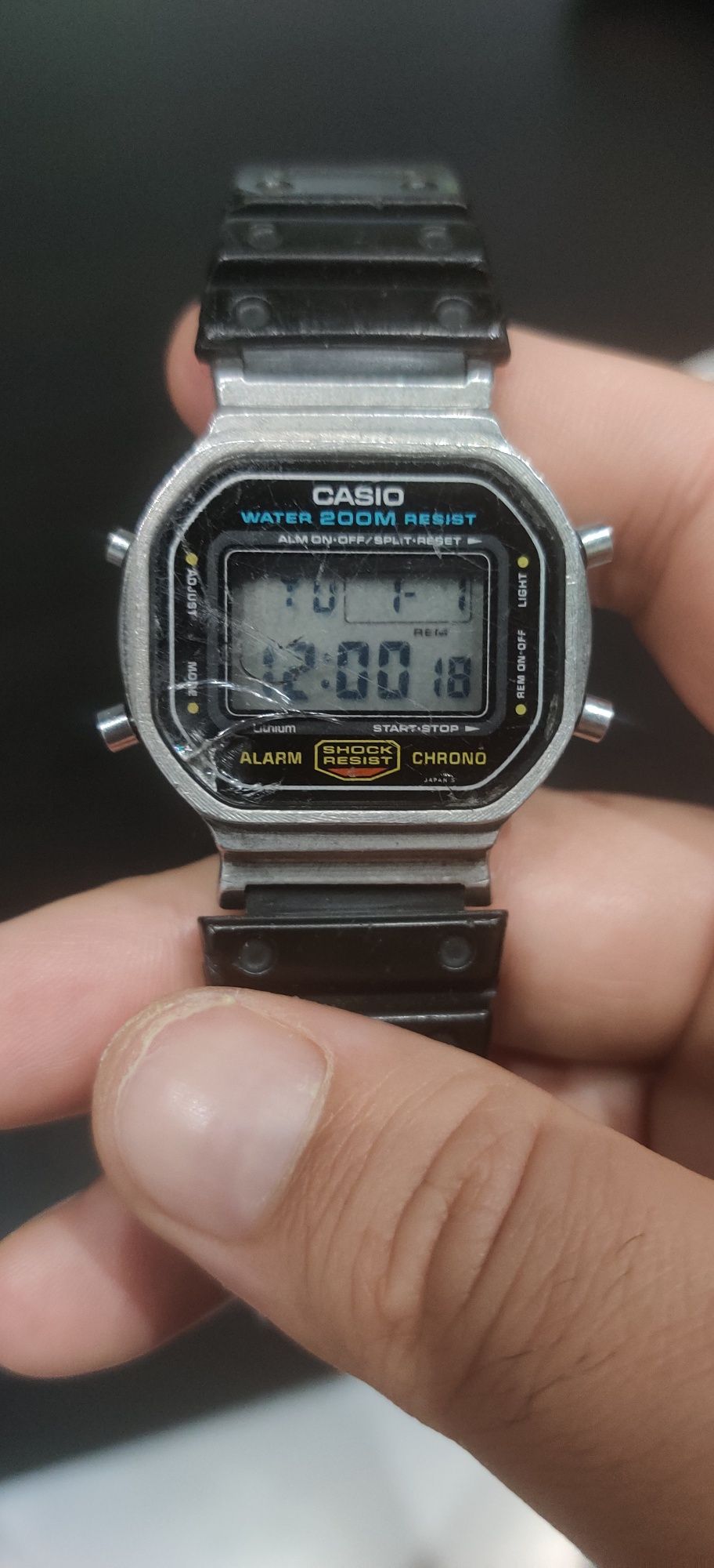 CASIO G-SHOCK DW-5600 Japan вінтаж, стан на фото, працює, передоплата.