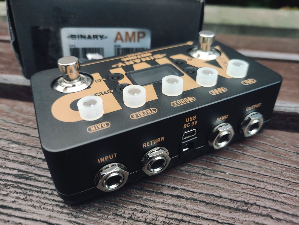 Hotone Binary Amp modeler symulator wzmacniacza ampsim cabsim
