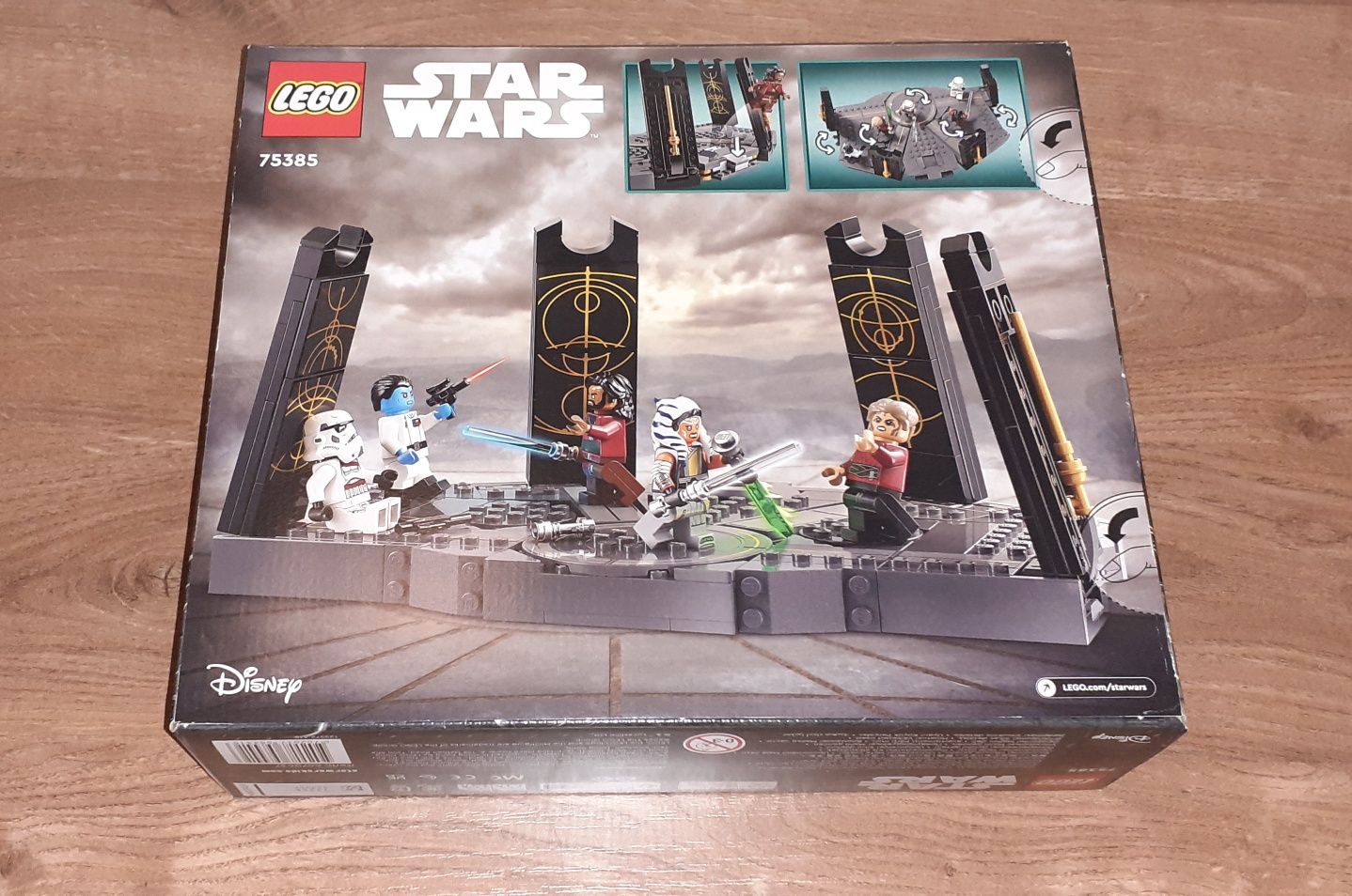 nowe LEGO star wars 75385 ahsoka tano's duel on peridea