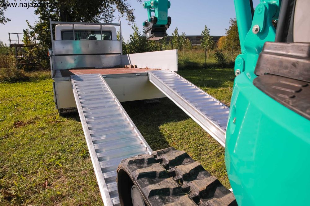 Najazdy Aluminiowe 4m 4,1t Europejski cert CE/Gwarancją jakości