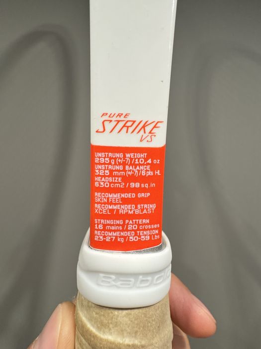 Тенісна ракетка babolat pure strike VS