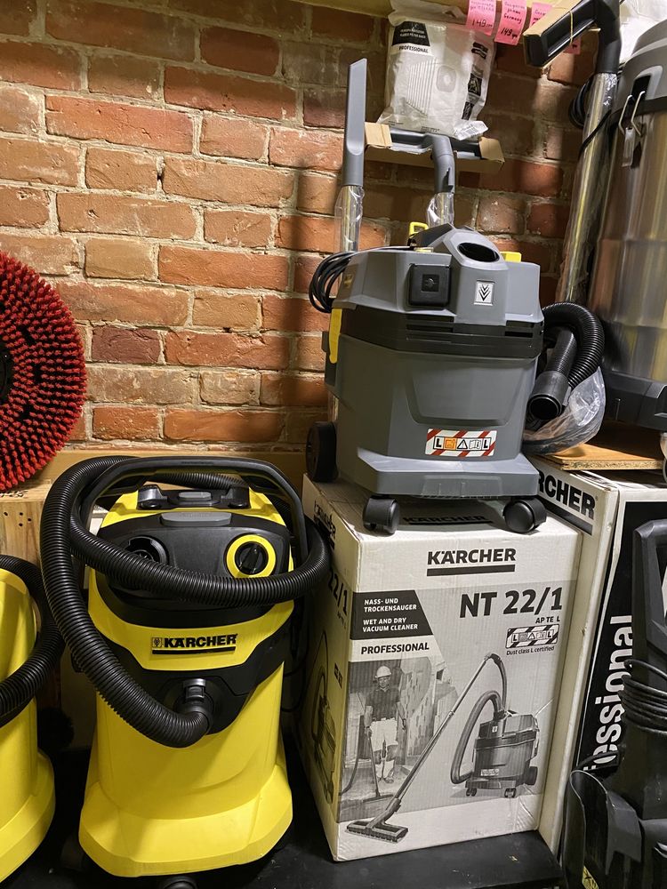 Профессиональный пылесос Karcher NT 22/1 Ap Te L новый, гарантия.