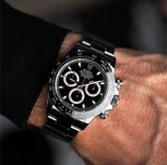 Rolex Daytona Siver Classic Panda Black & White Dial
