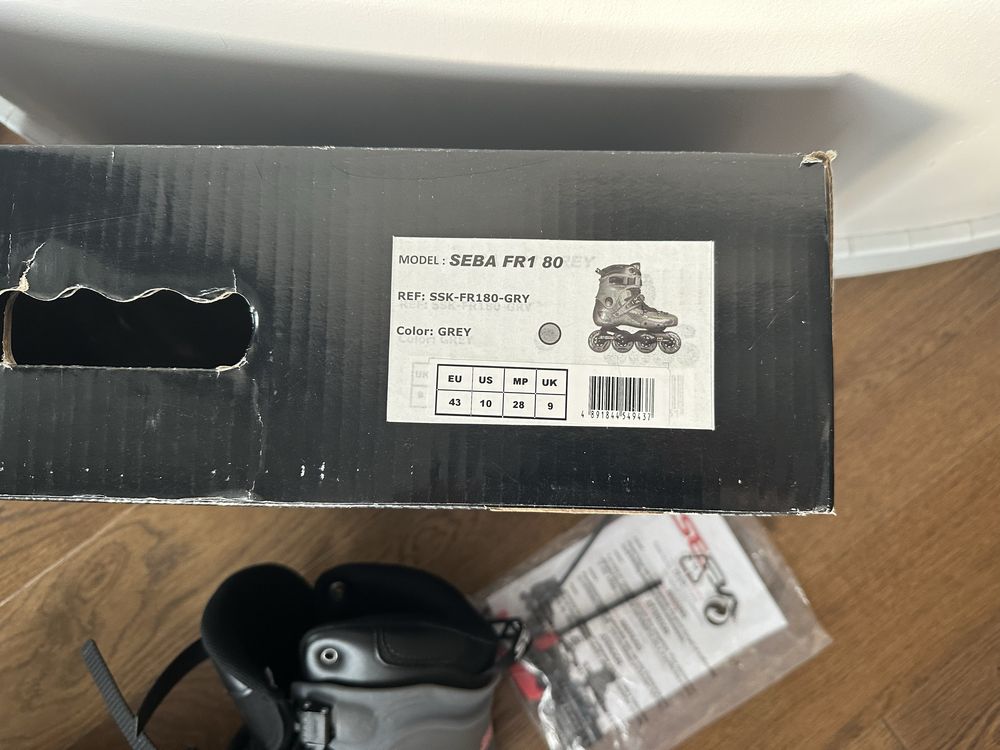 Rolki Seba FR1 80 super stan rozm.44/10