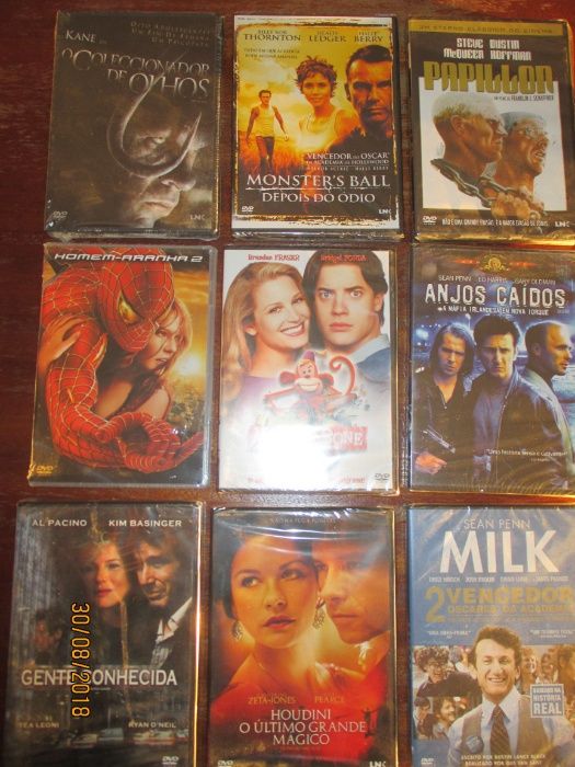 Dvd's de filmes - originais - novos