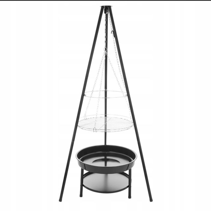 HIT GRILL 2w1 Palenisko ognisko ruszt na działkę do ogrodu na biwak