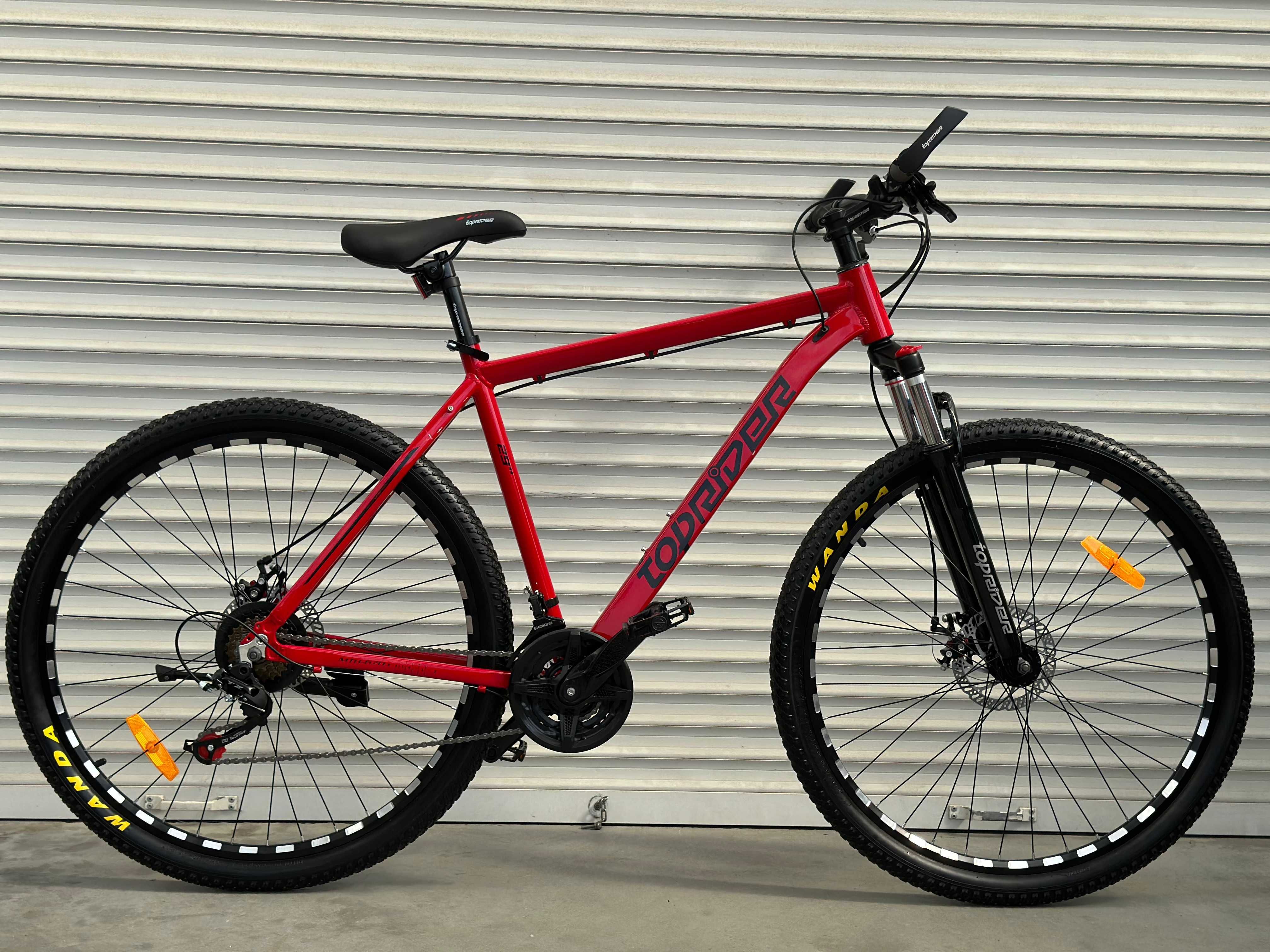 Горний велосипед 29 дюймів алюмінієвий Червоний