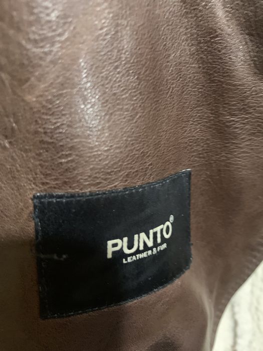 Дубленка - пілотік  натуральне хутро