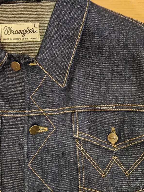 Продаю новую джинсовую куртку Wrangler XL