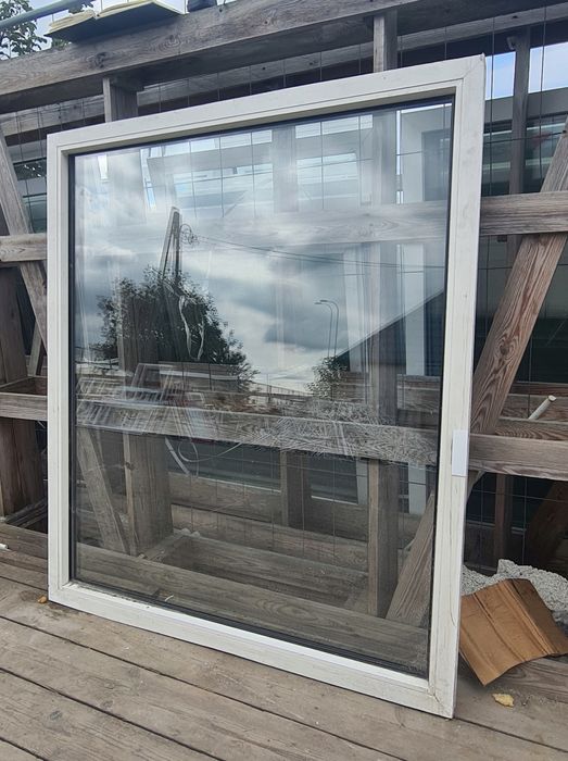 OKNA KacprzaK Witryna 114x133 FIX Używany PCV Lider Okna OLX