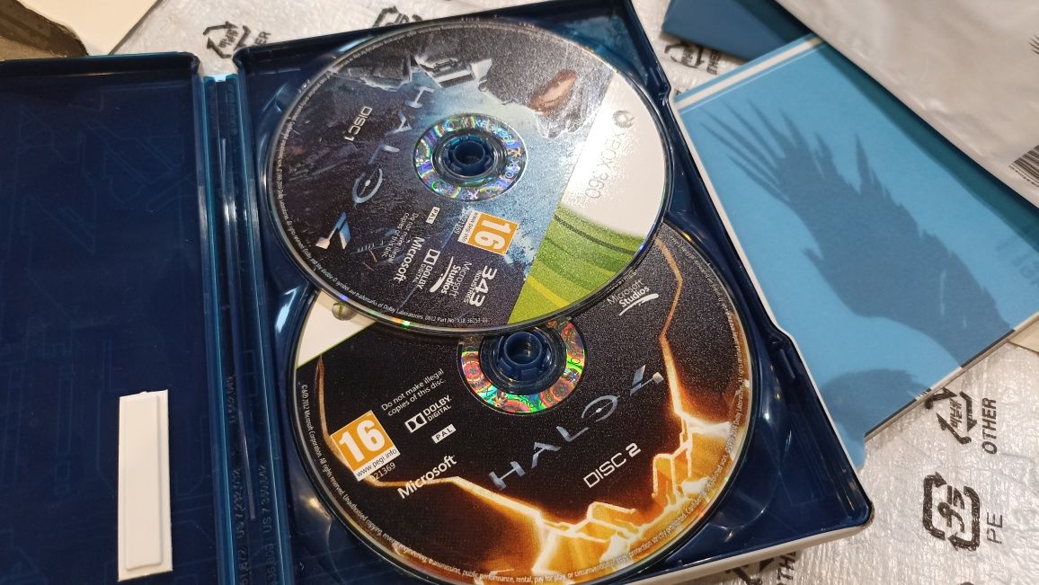 Halo 4 Limited Edition Xbox360 płyty lustro dla kolekcjonera