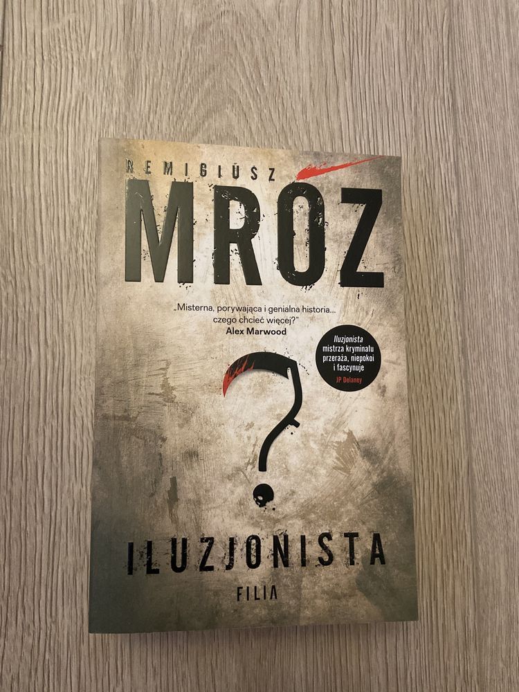 Książka Iluzjonista Remigiusz Mróz