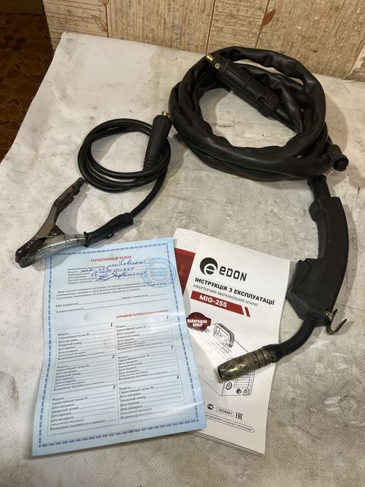 Зварювальний напівавтомат → Edon MIG-255 MIG/MMA !