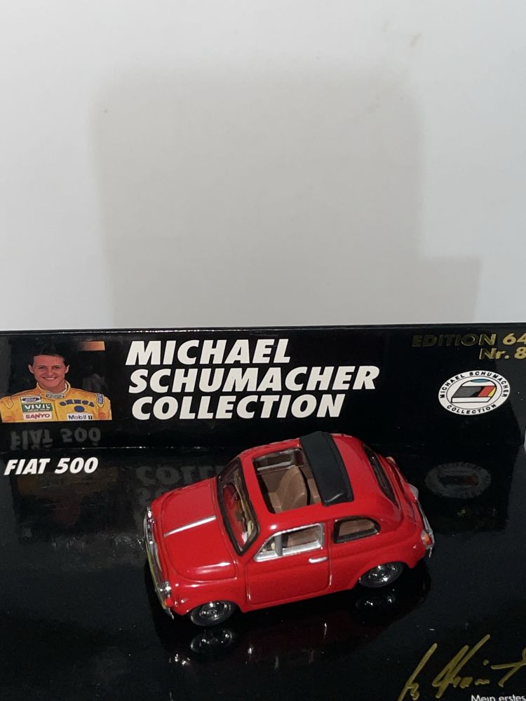 Fiat 500 coleção Michael Schumacher