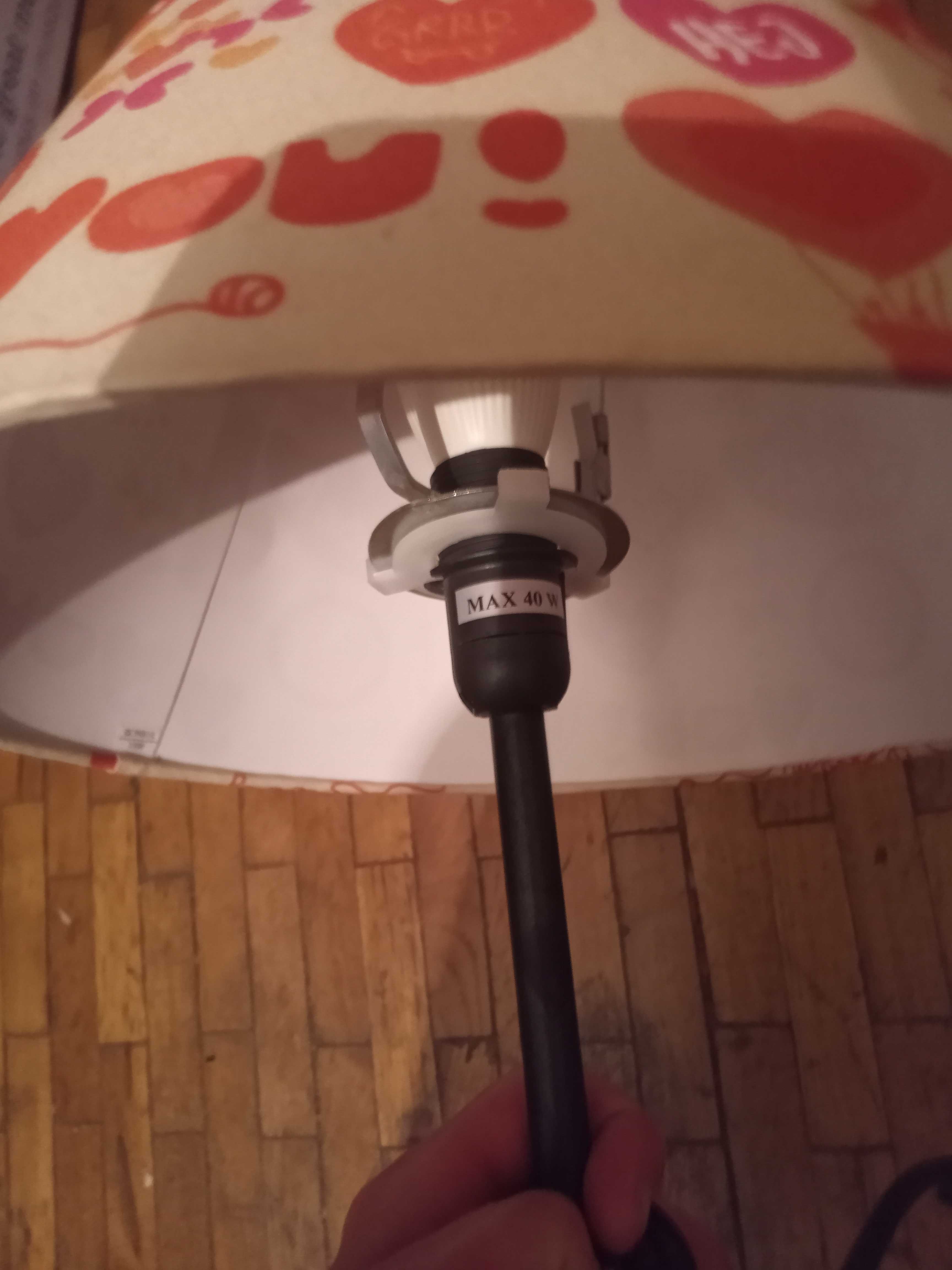 Lampa Ikea z kloszem