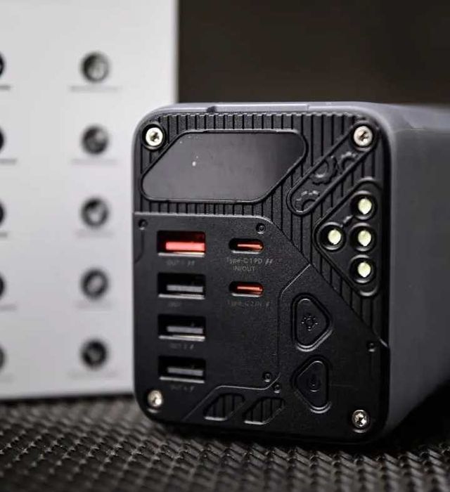 Павербанк A47Q 60000mAh Мощный повербанк Power Bank