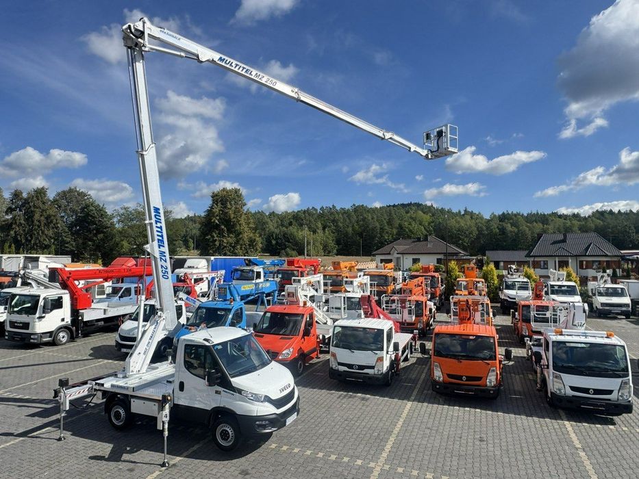 Iveco Daily 35S14  Podnośnik Koszowy Multitel MZ 250 Zwyżka UDT MX Versalift Ruthmann P7